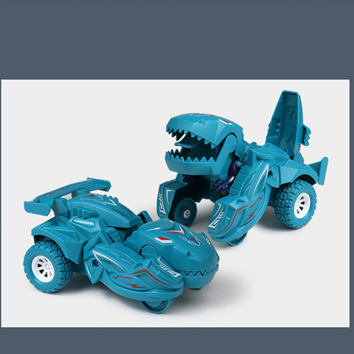 Dinosaurio Que Transforma Un Automóvil, Deformación Realista