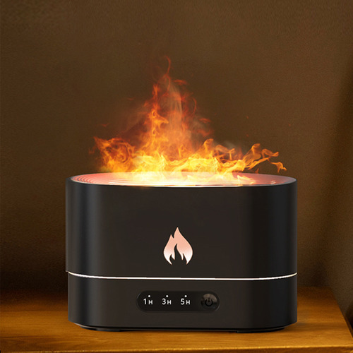 Humidificador De Llama Para Dormitorio, Difusor De Aceites E