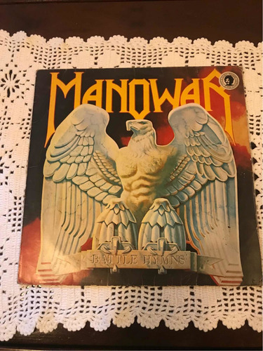 Lp Manowar Battle Hymns