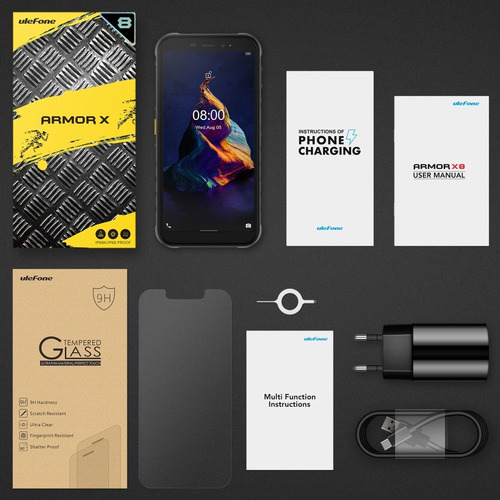 Armor X8 - Dualsim 4g Todo Terreno Ip68 Ip69 Resistente