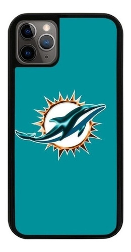 Funda Uso Rudo Tpu Para iPhone Miami Dolphins Delfines Nfl 1