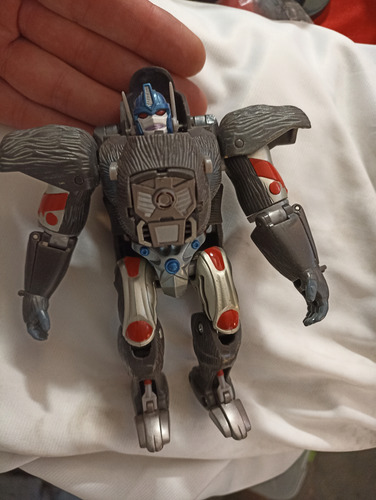 Takara 2004 Transformers Beast Wars Telemocha Optimus Primal (Usado)