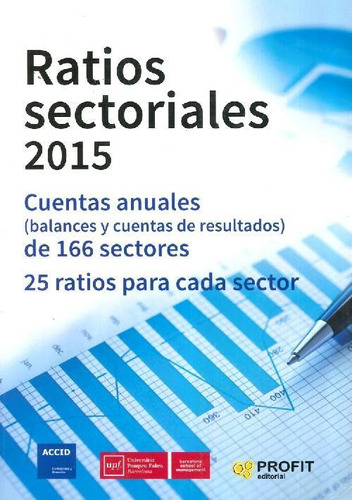 Libro Ratios Sectoriales 2015 Cuentas Anuales ( Balances Y C
