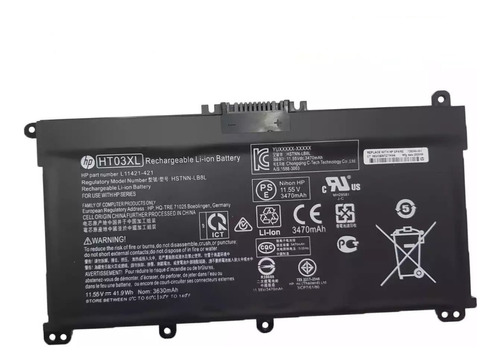 Bateria Hp Ht03xl 17-by0004ds 17-by0006tx 17-by0008ds 17-ca0