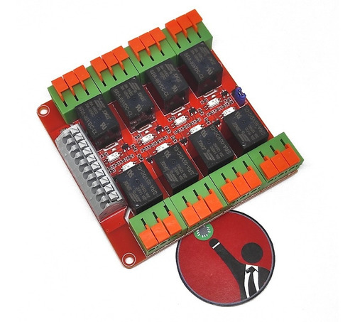 Rele Relay 5v 8 Canales 125v 20amp Nivel Alto Y Bajo Arduino