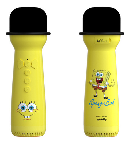 Micrófono Original Sponge Baby Con Audio Inalámbrico Integra