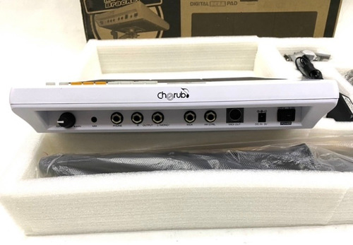 Bateria Eletronica Cherub Dp1008 Novo Estava Mostruario