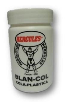 Pega O Cola Plastica Hercules Blan-col 125g.