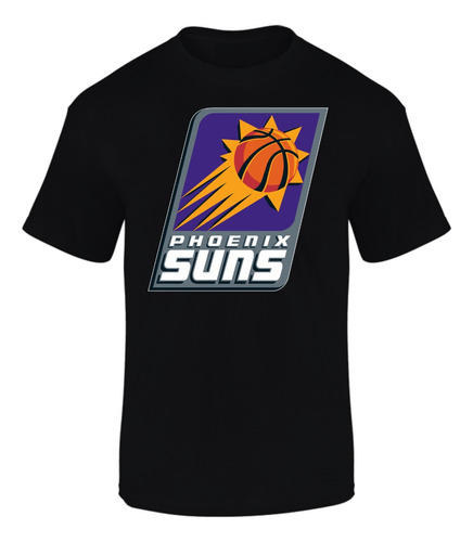 Camiseta Manga Corta Phoenix Suns Basketball Series Black
