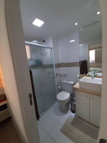 Lindo Apartamento Com 67 M², Planta De 3 Dormitórios, Sendo Uma Suíte; Udo De Um Dormitório Para Sala Estendida; Varanda Gourmet - Ap1050