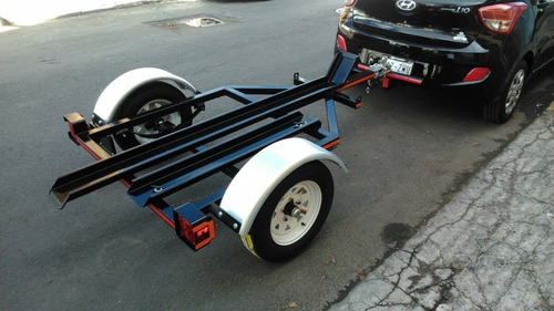 Imagen 1 de 7 de Remolque Para Moto Tipo Choper 800 Kilos