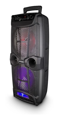 Parlante Portátil Bafle Potenciado Cmb812bt Doble Woofer 8 C