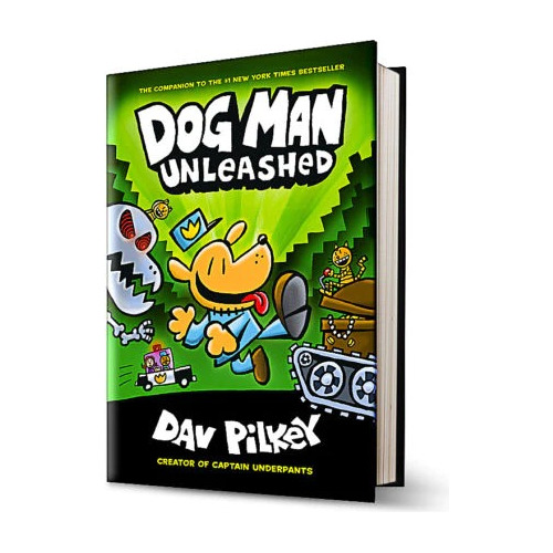 Hombre Perro Lectura Niños Best Seller Dog Man
