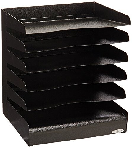 Safco Productos De Acero 6-tier Horizontal Organizador 3128b