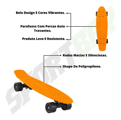 Lançamento Skate Infantil Pro Tork Compact Board Infantil Nf