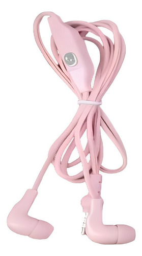 Fone De Ouvido Com Microfone Altomex - Cor Rosa Vermelho/preto