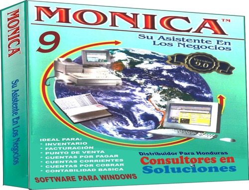 Programa Inventarios Monica 9 Crea Diseña Maneja Cuentas Etc