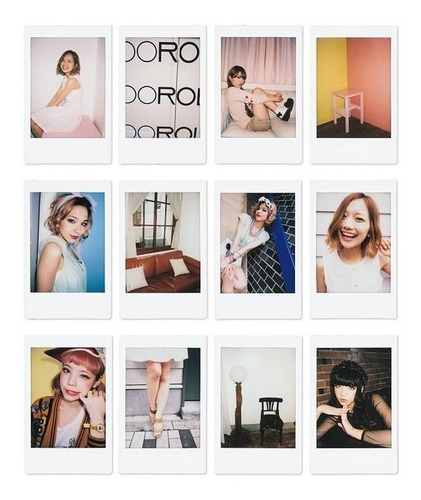 2 Rollos Fuji Instax Mini Instant Lomo Color Borde Blanco
