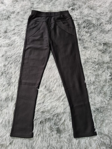 Pantalón Licrado - Negro - Mujer - Con Bolsillos- Ref. M201