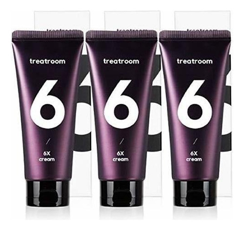 Treatroom 6x Cream Hair Treatment 100ml 3p, Korea Cosmet