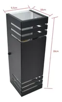 Comprar Kit 5 Arandelas 2 Focos 6 Frisos E27 Efeito Garagem Ext 30cm Estrutura Branco 110V\u002F220V