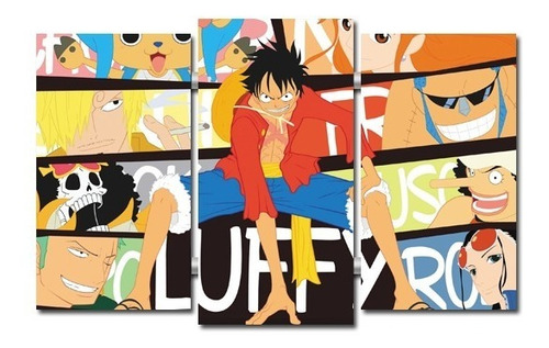 Imagen 1 de 1 de Poster Retablo One Piece [40x60cms] [ref. Pot0421]