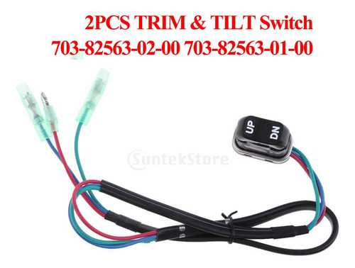 2 Piezas 703-82563-02-00 Interruptor De Inclinación Apto