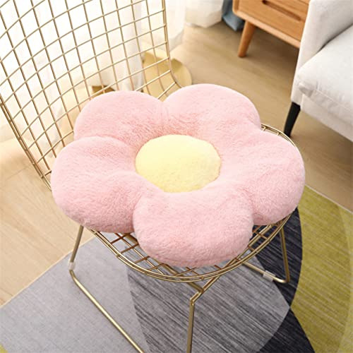 Almohada Wyike Con Forma De Flor De Felpa, Almohada De Suelo