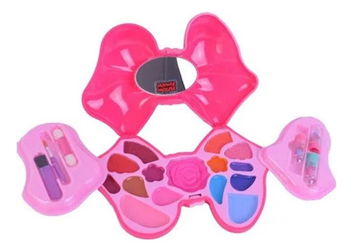 Juego De Maquillaje Make Up Moño Minnie Mouse Disney M5676