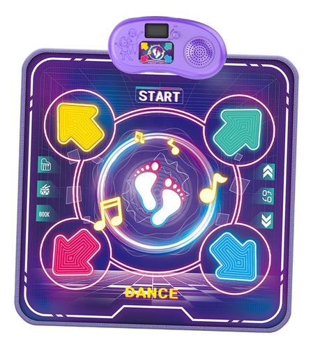 Tapete De Baile, Juguete Musical, Tapete De Juego Luz Doble