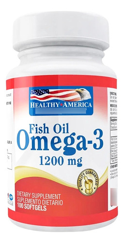 Omega 3 Fish Oil 1200mg X 100 - Unidad a $559
