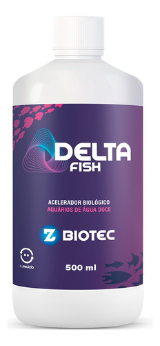 Acelerador Biológico Delta Fish Água Doce 500ml