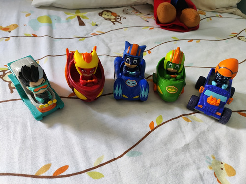 Set Carritos Pj Masks 