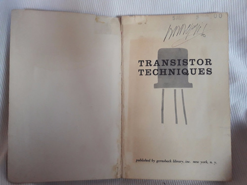 Imagen 2 de 6 de Transistor Techniques Muneef Alwan Gernsback Library Ingles