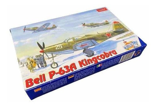 Bell P-63a Kingcobra Escala 1:72 Marca Toko (ucrania)