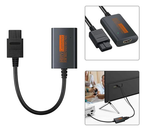 Un Adaptador Conversor N64 A Duradero Para Pantalla De Juego