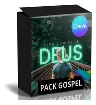 Comprar Artes Gospel Para Redes Sociais: 100% Editáveis Com Canva