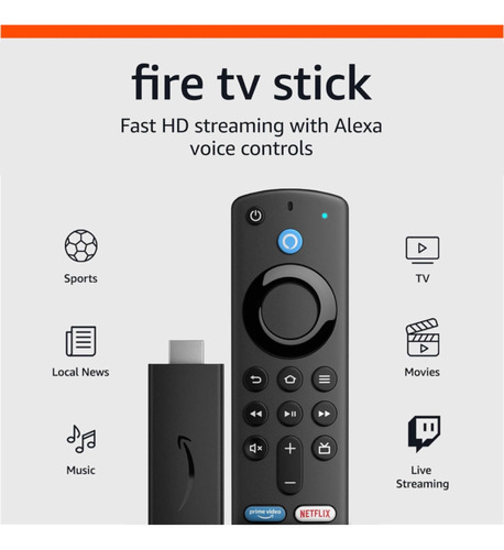 Fire Tv Stick 3era Generación