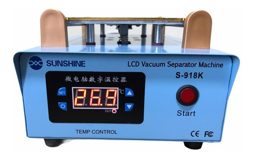 Separadora Lcd Touch Sucção Sunshine S 918k + Fio De Aço