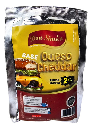 Salsa Base Cheddar (40gr) Don Simon