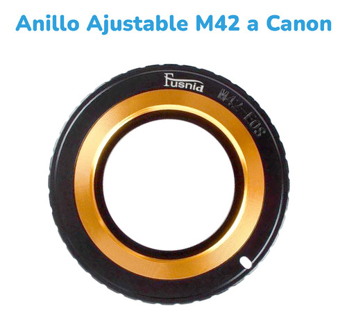 401 Anillo Conversor Montura M42 A Canon 