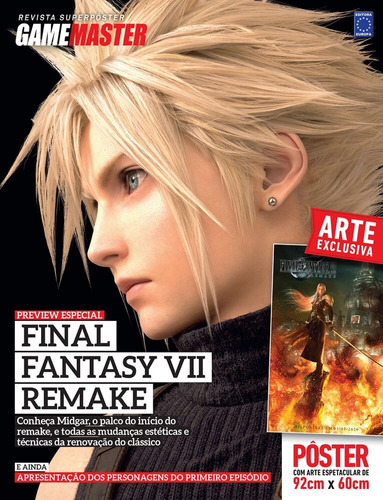 Revista Superpôster - Final Fantasy Vii Remake Preview