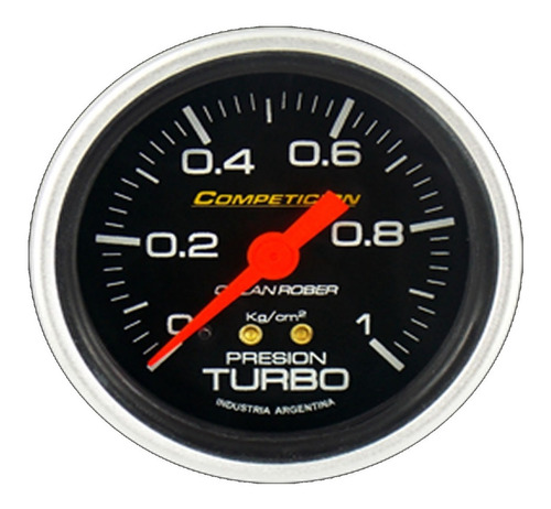 Manometro Presión De Turbo 1kg Competicion 60mm