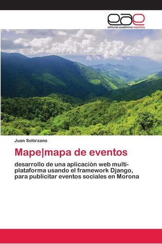 Libro: Mape|mapa De Eventos: Desarrollo De Una Aplicación Mu