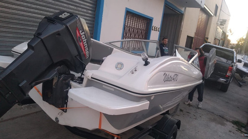 Imagen 8 de 8 de Lancha Open 4-70 0hs 2021 Full Completa Johnson 50 Hp Full
