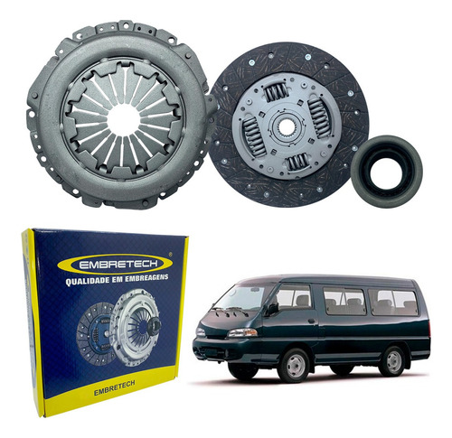 Kit Embreagem Hyundai H100 2.5/2.7 (1997/..)