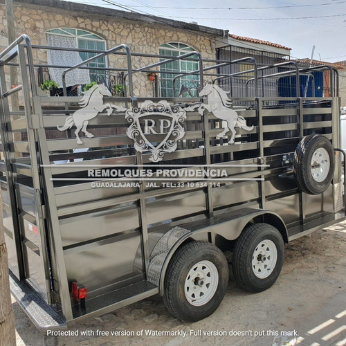 Remolques Ganaderos Jaula Cuellos De Ganso
