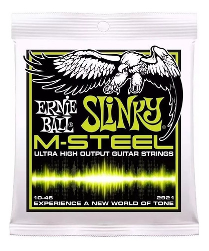 Encordado Ernie Ball 2921 Steel Guitarra Eléctrica