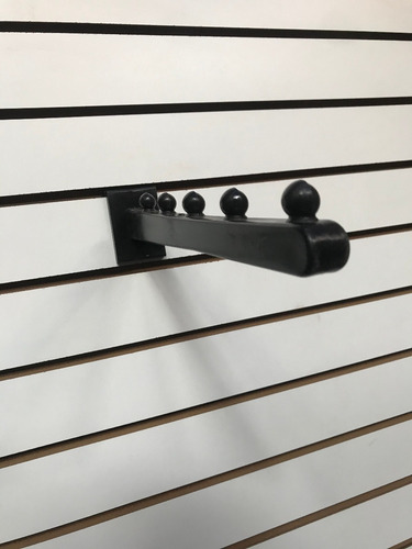 Cascada Plástico Panel Ranurado Gancho Blister 10 Piezas