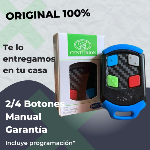 Original Centurion Nova Control Puerta Automatica 2 O 4 Ch